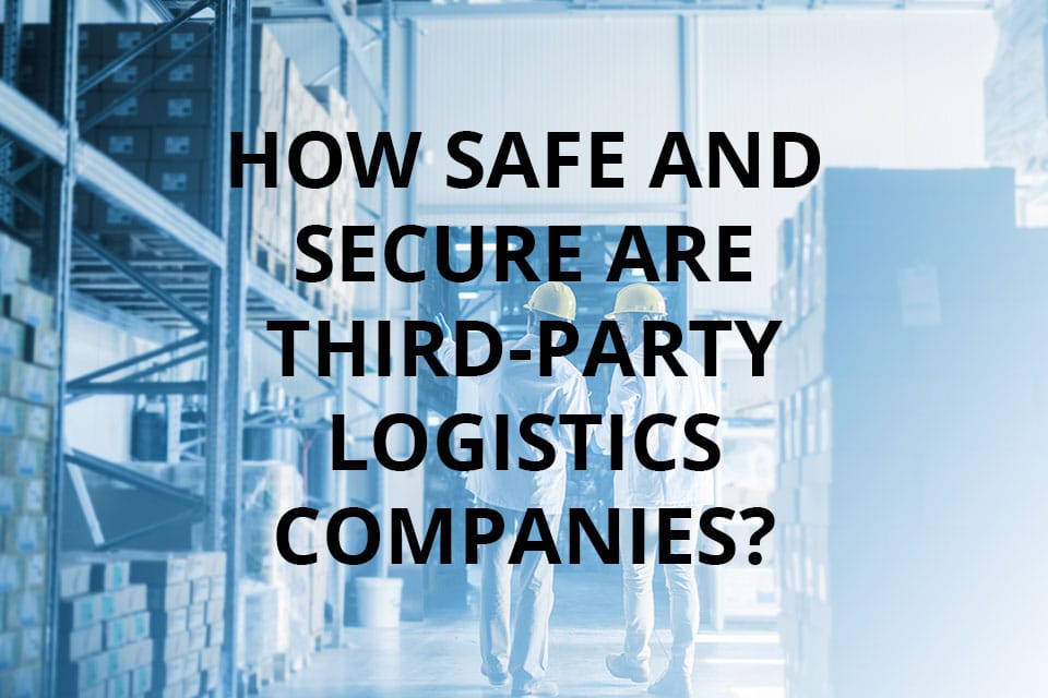 Third-party logistics company workers in a warehouse