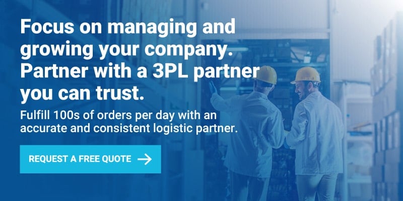 Request a 3PL Fulfillment Quote